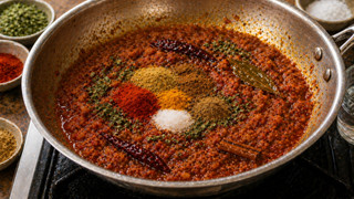 Add the powdered spices
