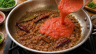 Add tomato puree