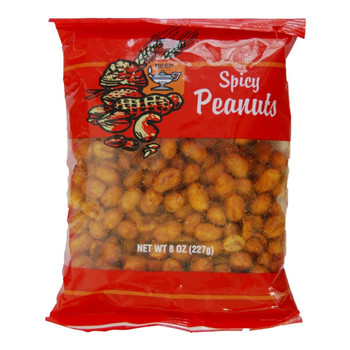 Deep Spicy Peanuts, 8 Oz