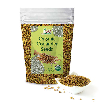 Jiva Organic's Coriander Seeds, 200 Grams