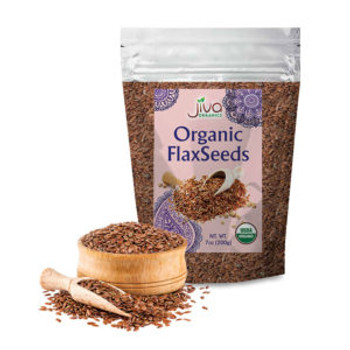 Jiva Organics Flax Seeds, 200 Grams
