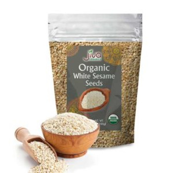 Jiva Organics White Sesame Seeds, 200 Grams