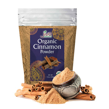 Jiva Organics Cinnamon Powder, 3.5 Oz