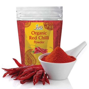 Jiva Organics Red Chilli Powder, 200 Grams