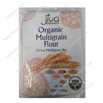Jiva Organics Mulitigrain Flour, 10 LB