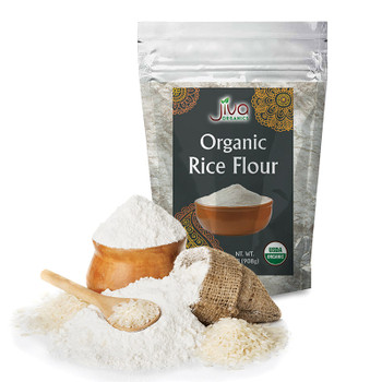 Jiva Organics Rice Flour, 2 LB