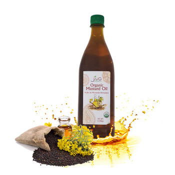 Jiva Organics Mustard Oil, 1 Litre