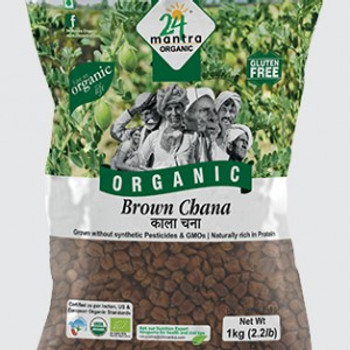 24 Mantra Brown Chana, (2 LB, 4 LB)