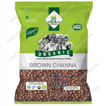 24 Mantra Brown Chana, (2 LB, 4 LB)