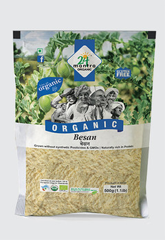 24 Mantra Besan Flour, (1 LB, 2 LB)