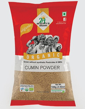 24 Mantra Cumin Powder, (200 Grams, 625 Grams Jar)