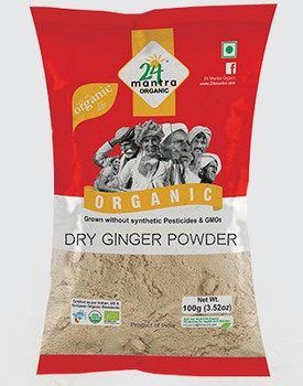 24 Mantra Dry Ginger Powder, 200 Grams