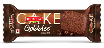 Britannia Gobbles Double Choco Cake, 250 Grams