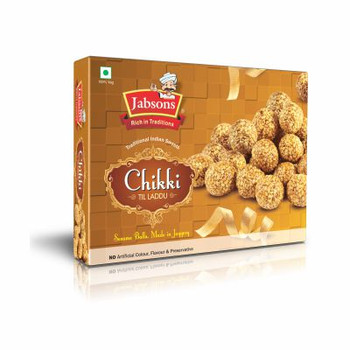 Jabsons Chikki Til Laddu, 400 Grams