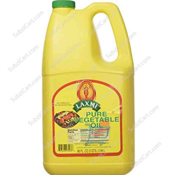 Laxmi Vegetable Oil, 96 Oz