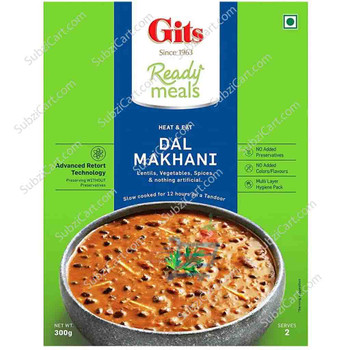 Gits Dal Makhani, No Onion / No Garlic Instant Mix, 300 Grams