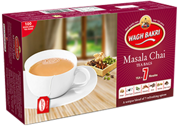 Wagh Bakri Masala Chai Tea Bags, 100 Tea Bags