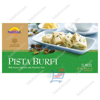 Nanak Pista Burfi, 12 Oz