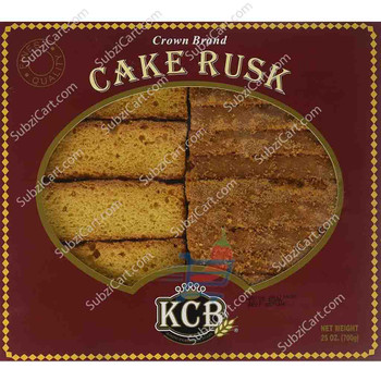 KCB Crown Cake Rusk, 700 Grams