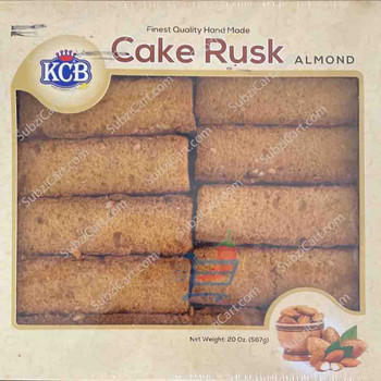 KCB Cake Rusk Almond, 700 Grams