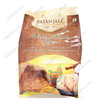Patanjali Whole Wheat Flour, 20 LB