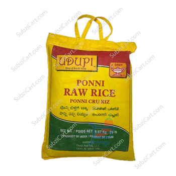 Udupi Ponni Raw Rice, 20 LB