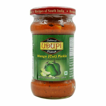 Udupi Cut Mango Pickle, 10.5 Oz