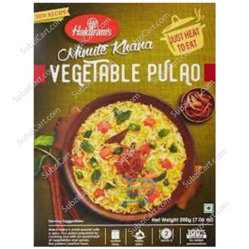 Haldiram's Vegetable Pulao, 200 Grams