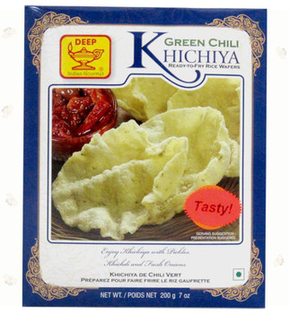 Deep Green Chili Khichiya, 200 Grams