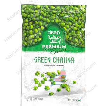 Deep Frozen Green Chana, 12 Oz