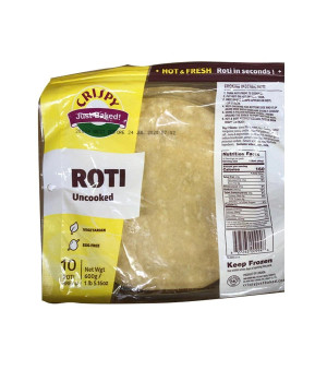 Crispy Uncooked Roti(10 Rotis), 600 Grams