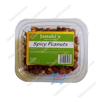 Janaki's Spicy Peanuts, 10 Oz