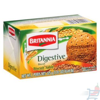 Britannia Digestive Original Biscuits, 225 Grams