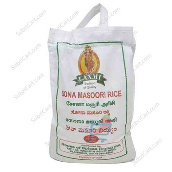 Laxmi Sona Masoori Rice,(10 LB, 20 LB, 40 LB)