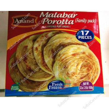 Anand Malabar Porotta 17 Pc, 908 Grams