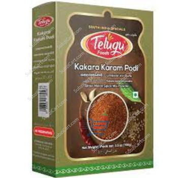 Telugu Kakara Karam Podi, 100 Grams