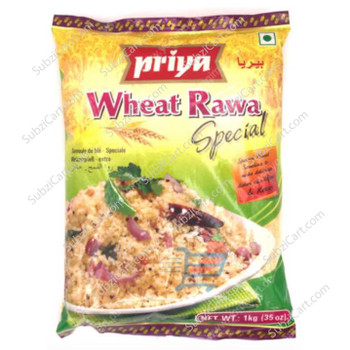 Priya Wheat Rava, 4 Lb