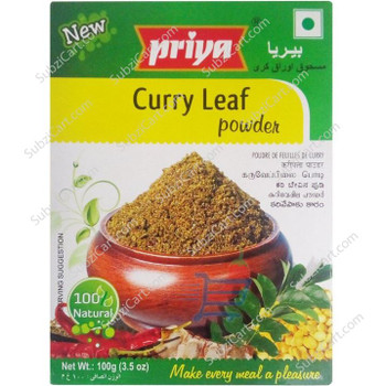 Priya Curry Leaf Powder, 100 Grams