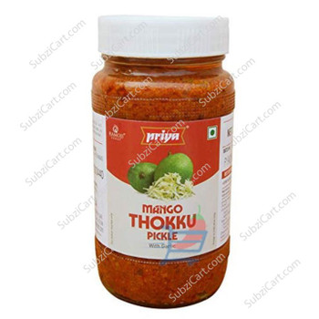 Priya Mango Thokku Pickle, 500 Grams