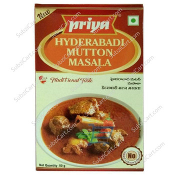 Priya Hyderabadi Mutton Masala, 50 Grams