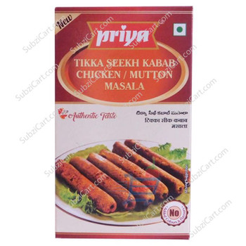 Priya Tikka Seekh Kabab Masala, 50 Grams