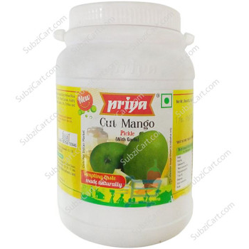 Priya Cut Mango Pickle Sakti, 1 Kg