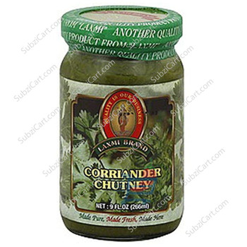 Laxmi Corriander Chutney, 8 Oz