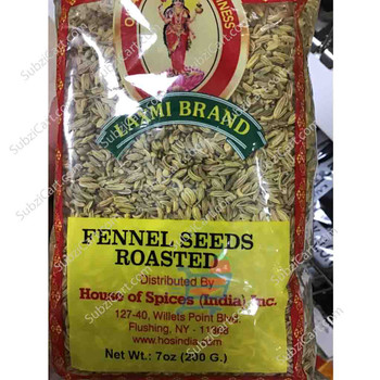 Laxmi Roasted Fennel Seeds, 7 Oz