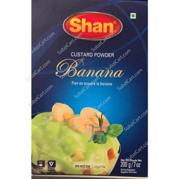 Shan Banana Custard Powder, 200 Grams