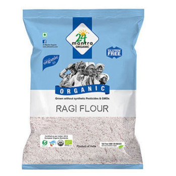 24 Mantra Organic Ragi Flour, 4 LB