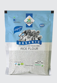 24 Mantra Organic Rice Flour, (2 Lb, 4 Lb)