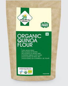 24 Mantra Organic Quinoa Flour, (1 Lb, 2 Lb)