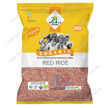 24 Mantra Organic Red Rice, 4 LB