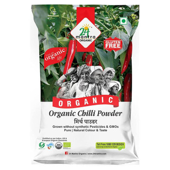 24 Mantra Organic Chilli Powder, 1 LB